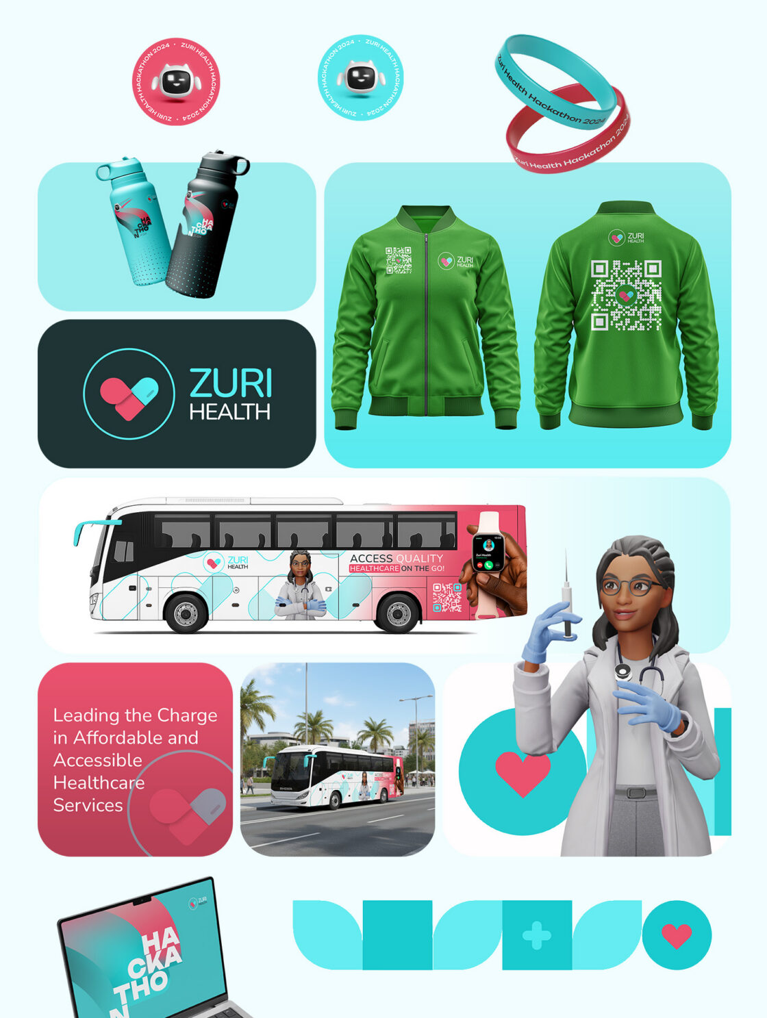 Zuri Health Branding