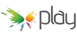 Play Logo (White) 300