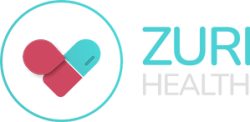 Zuri Health Logo (White) 300